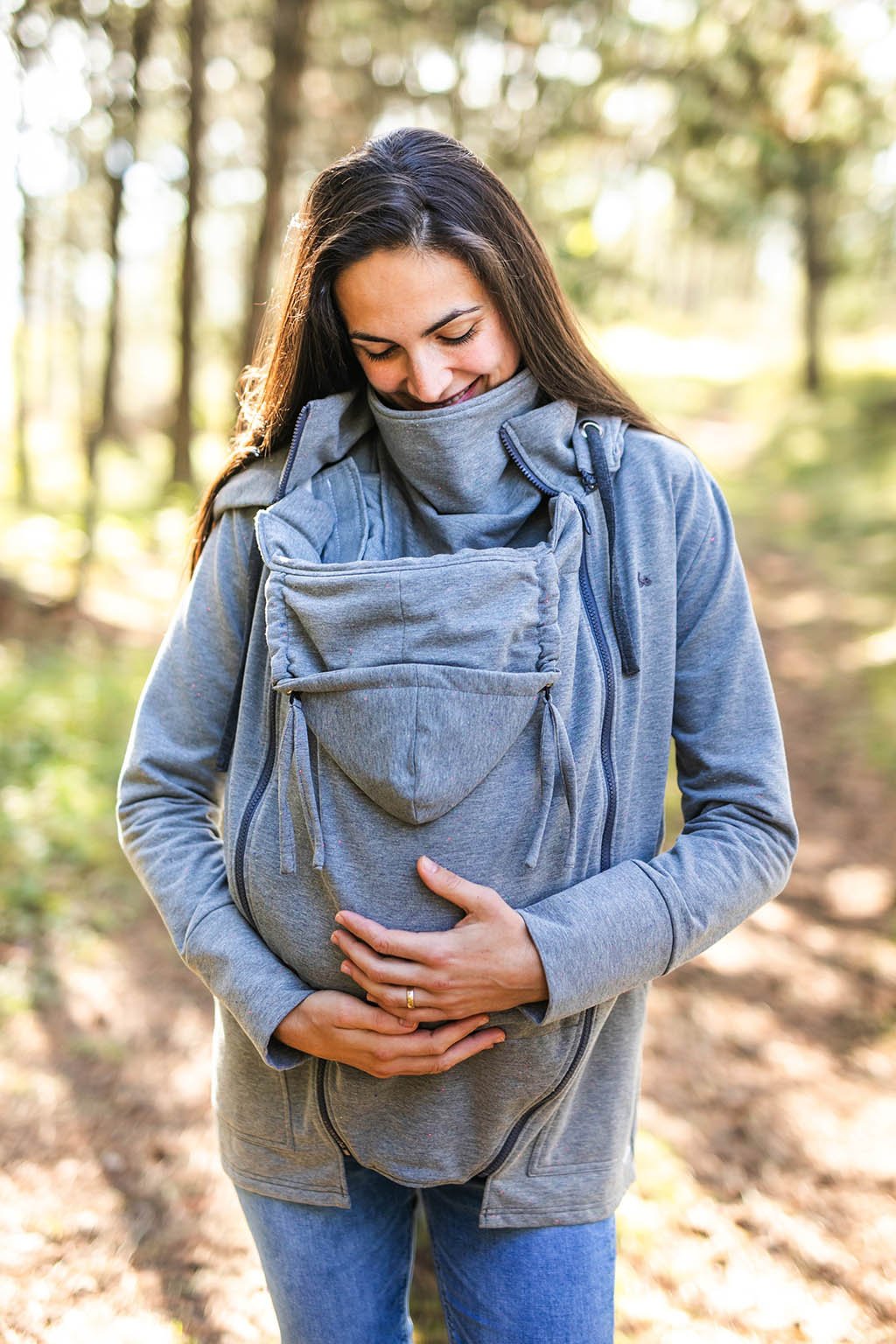 babywearing hoodie