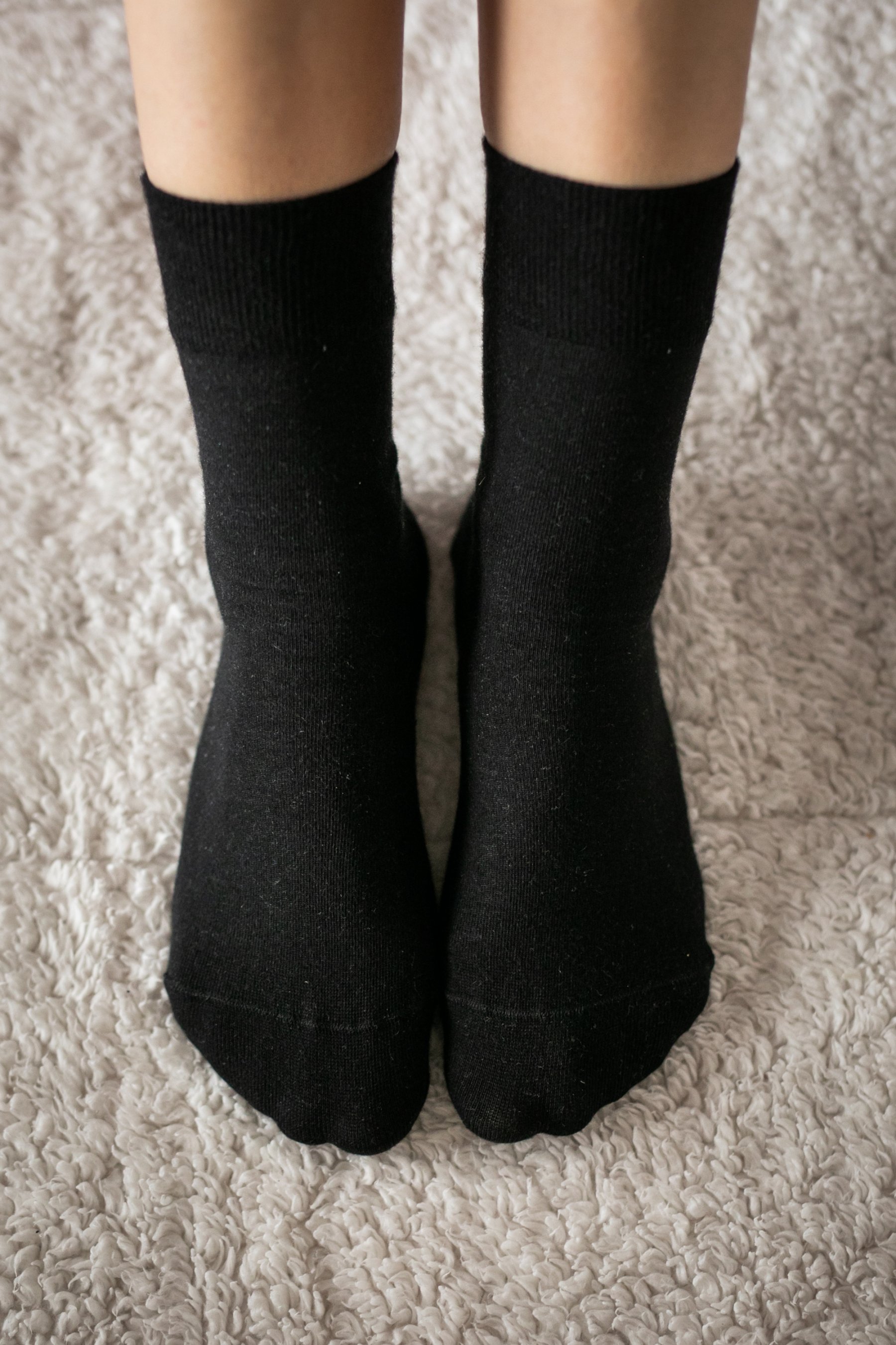 Barefoot Socks Crew Black Be Lenka