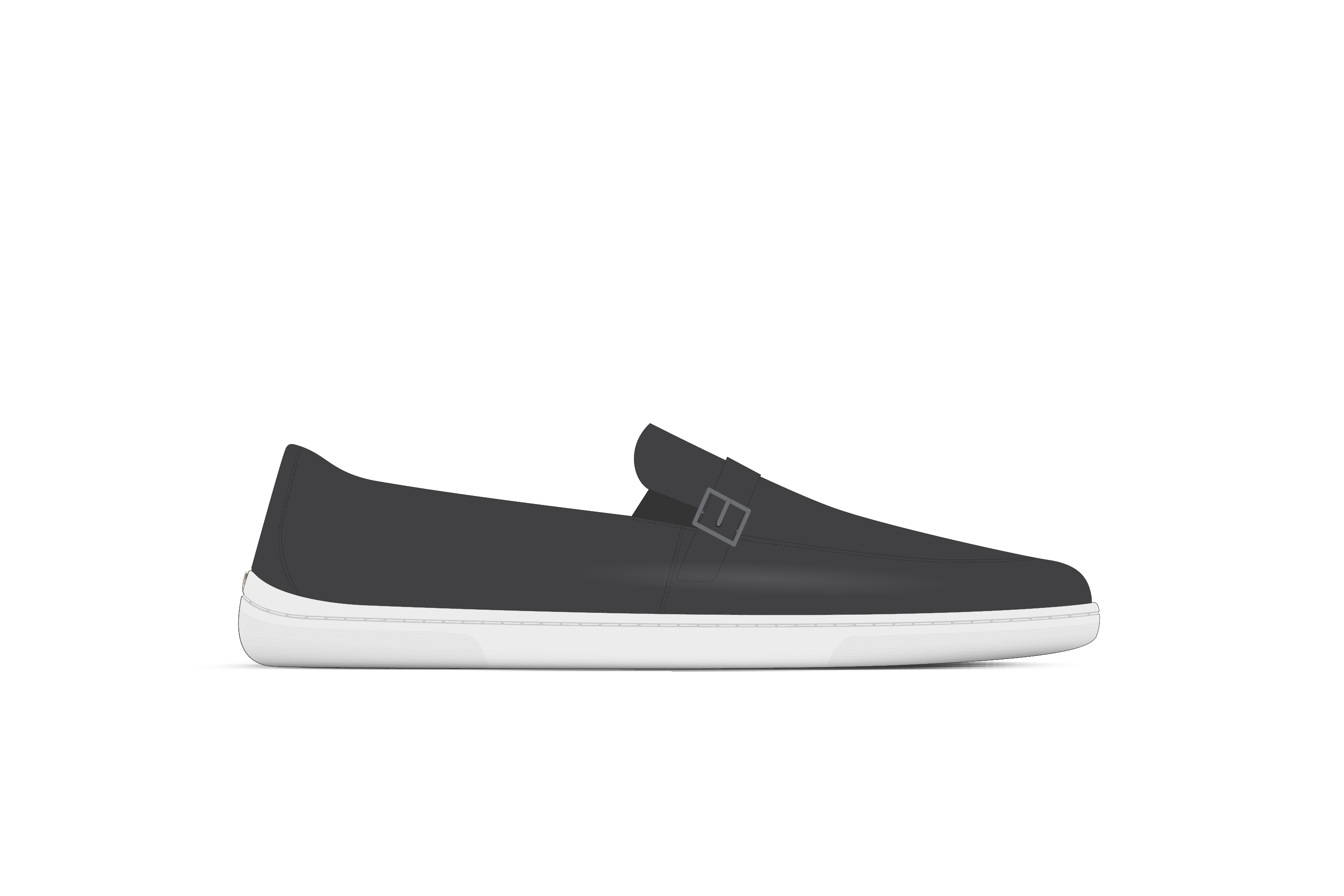 Barefoot Moccasins Be Lenka Amadeus - Black & White